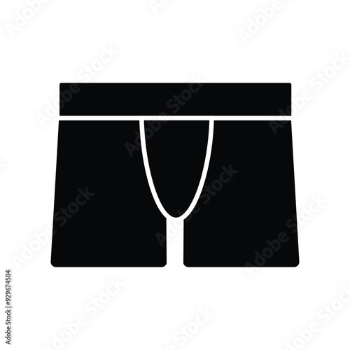 Boxer briefs icon illustration element design