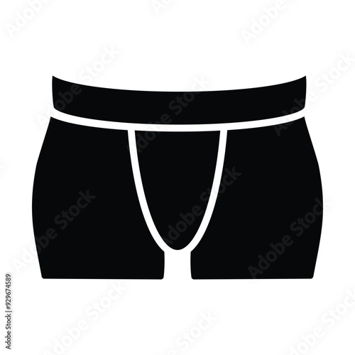Boxer briefs icon illustration element design