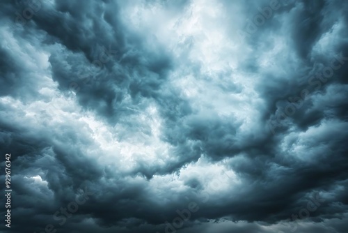 Dark Storm Clouds Background - Dramatic Sky Photography