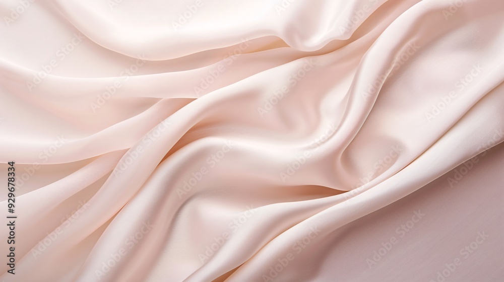 Elegant satin fabric background in a monochromatic shade with ample copy space on the side. Elegant satin fabric background in a monochromatic shade with ample copy space on the side.