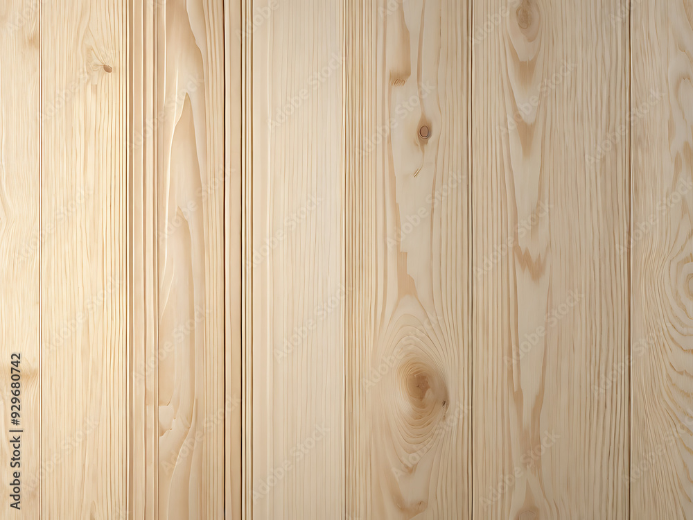 Fototapeta premium Refined 3D Background Featuring Softly Textured Cream Plywood and Subtle Light Play