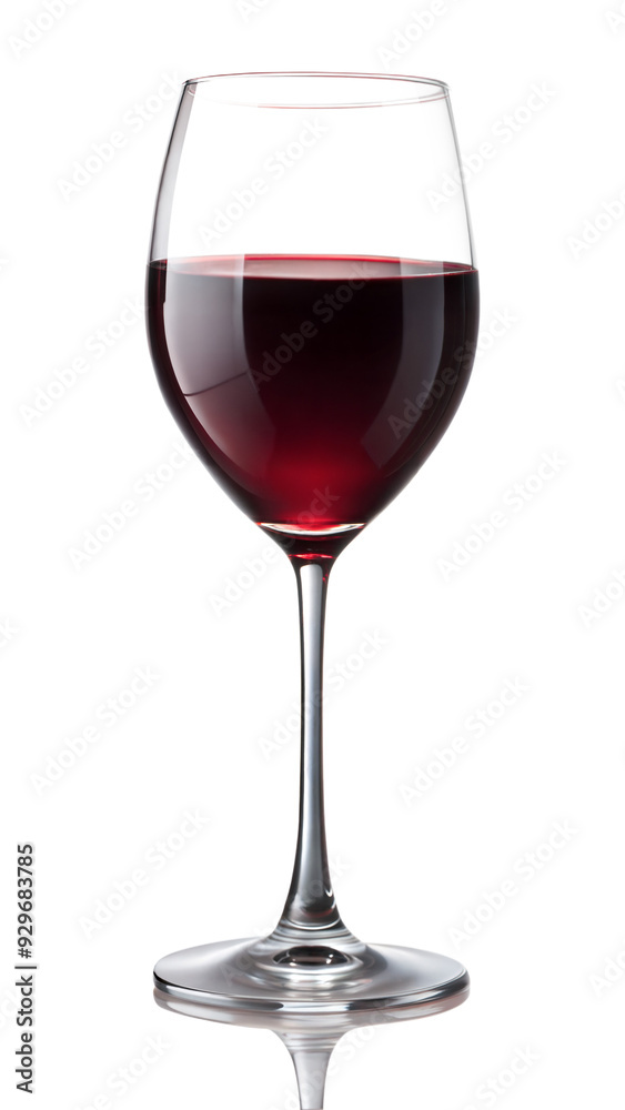 Red wine glass isolated on transparent background Red wine glass isolated on transparent background