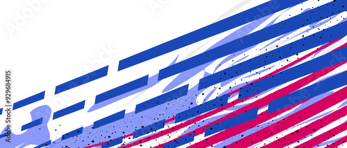 abstract geometric shapes sports background design, racing car decal