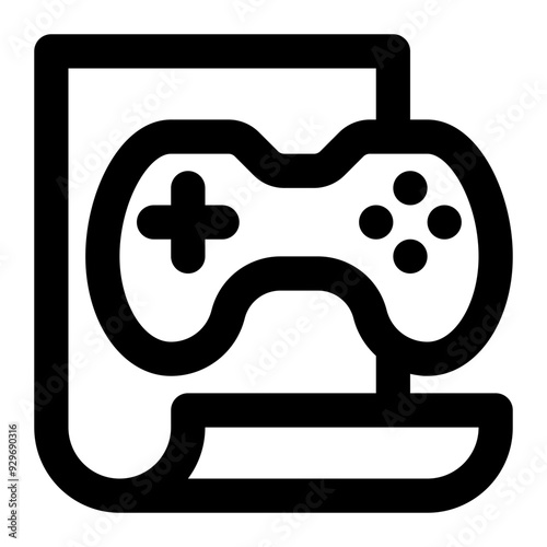 game blueprint, game development, blueprint, concept, project, planning outline icon