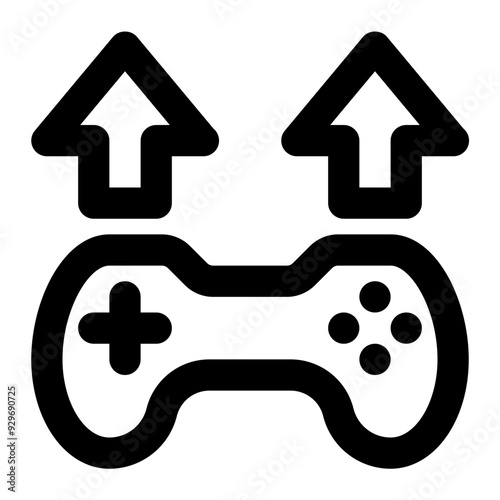 game publisher, game publishing, game release, game uploading, game development, game deployment outline icon