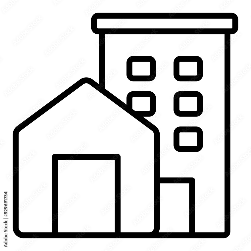 Property line icon Property line icon