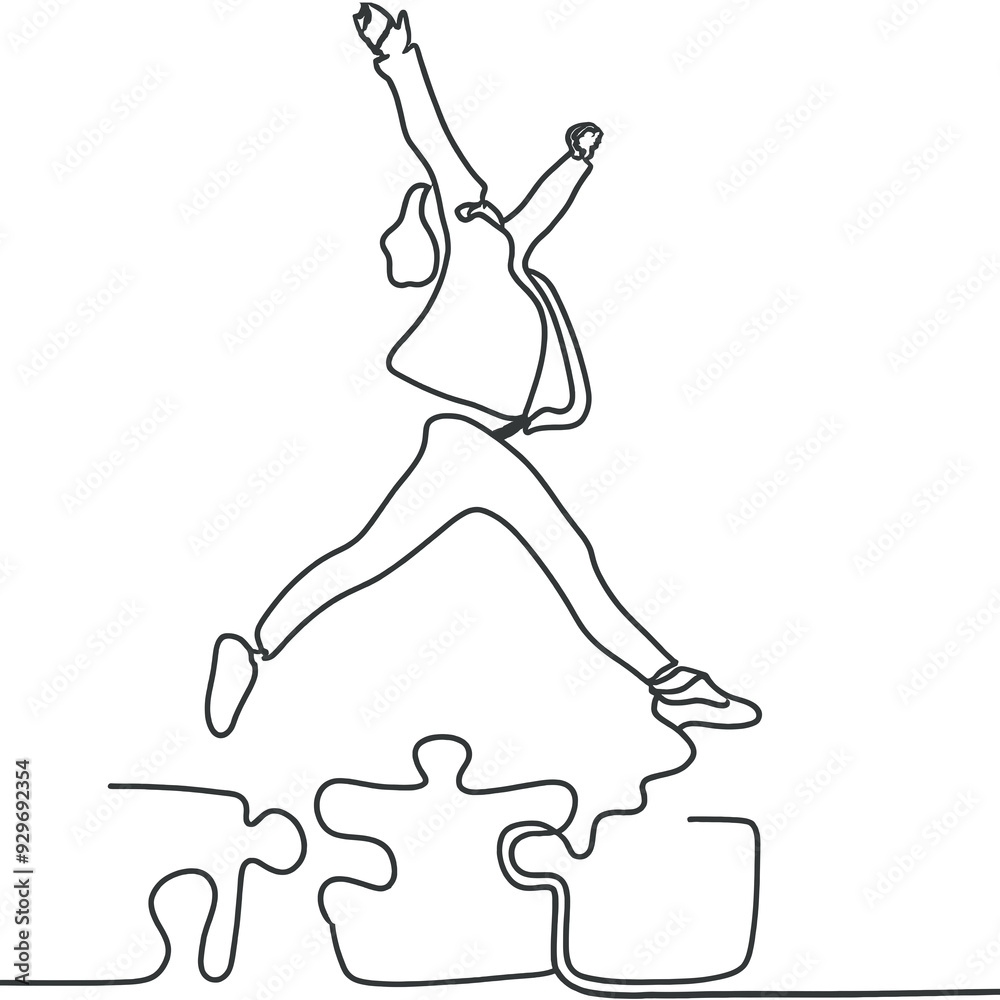 Kids Playing Hopscotch, line art Kids Playing Hopscotch, line art