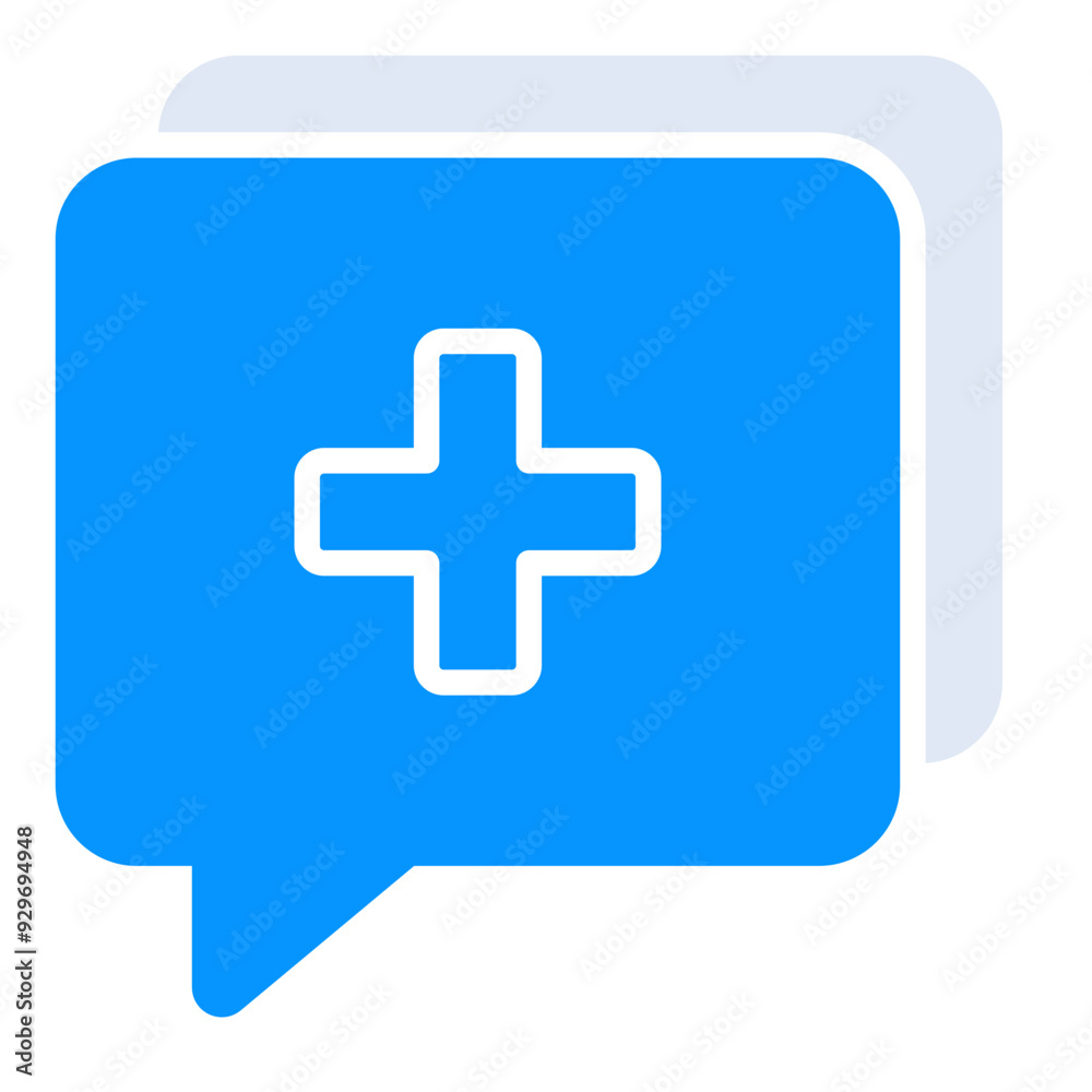 Chat glyph duo tone icon Chat glyph duo tone icon
