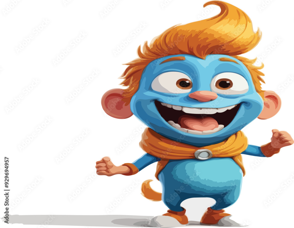 Funny Cartoon Character