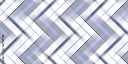Vector checkered pattern. Tartan, textured seamless twill for flannel shirts, duvet covers, other autumn winter textile mills. Vector Format