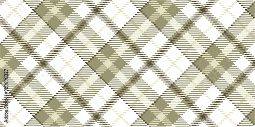 Vector checkered pattern. Tartan, textured seamless twill for flannel shirts, duvet covers, other autumn winter textile mills. Vector Format