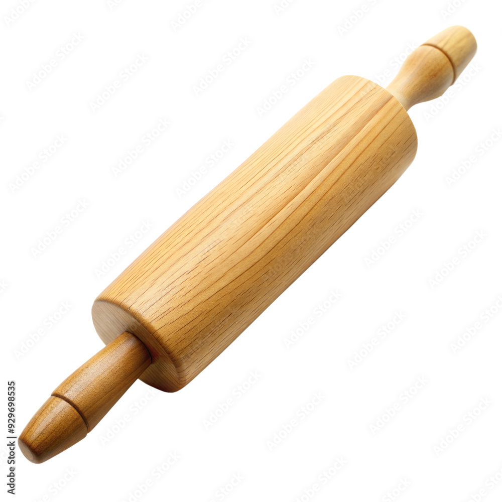 Rolling pin isolated on transparent background Rolling pin isolated on transparent background