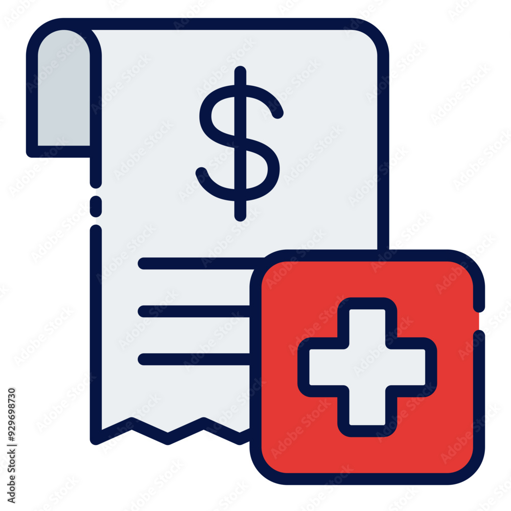 Obraz premium Payment filled line icon