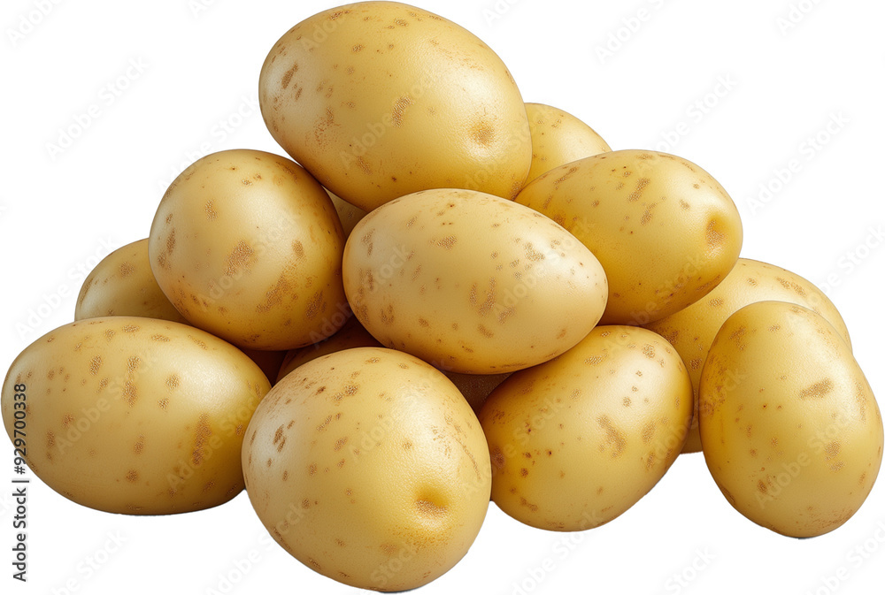 Potato Vegetable isolated, Solanum tuberosum Clipart, pile of Potatoes Illustration Potato Vegetable isolated, Solanum tuberosum Clipart, pile of Potatoes Illustration
