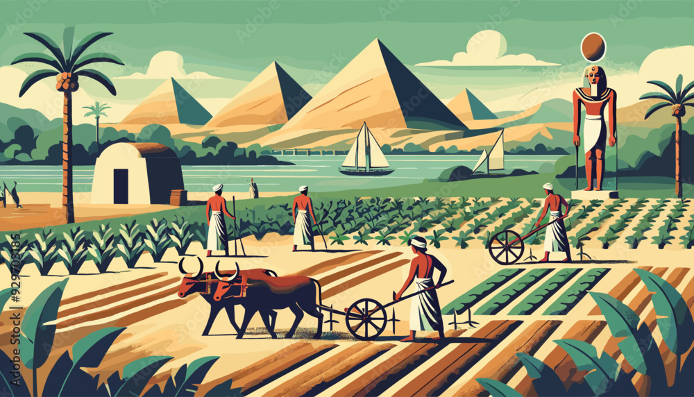 Obraz premium Concept vector illustration of business situation.