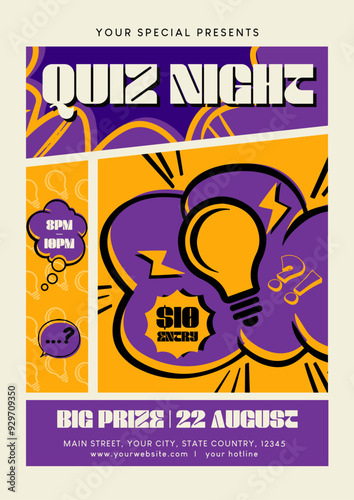 Quiz Night Flyer