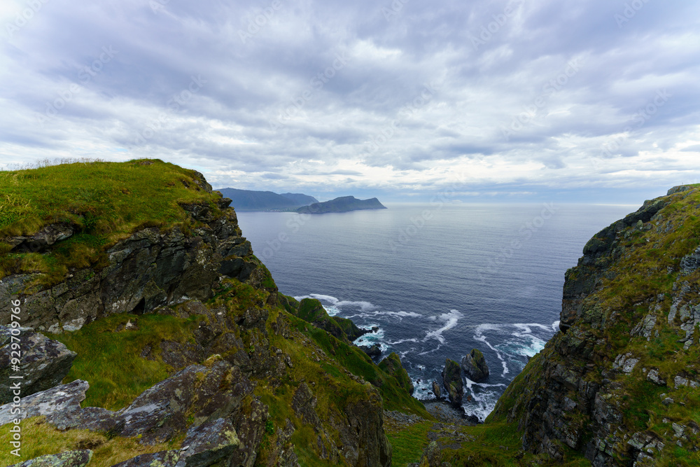 Majestic Cliffs of Runde Island, Norway Majestic Cliffs of Runde Island, Norway