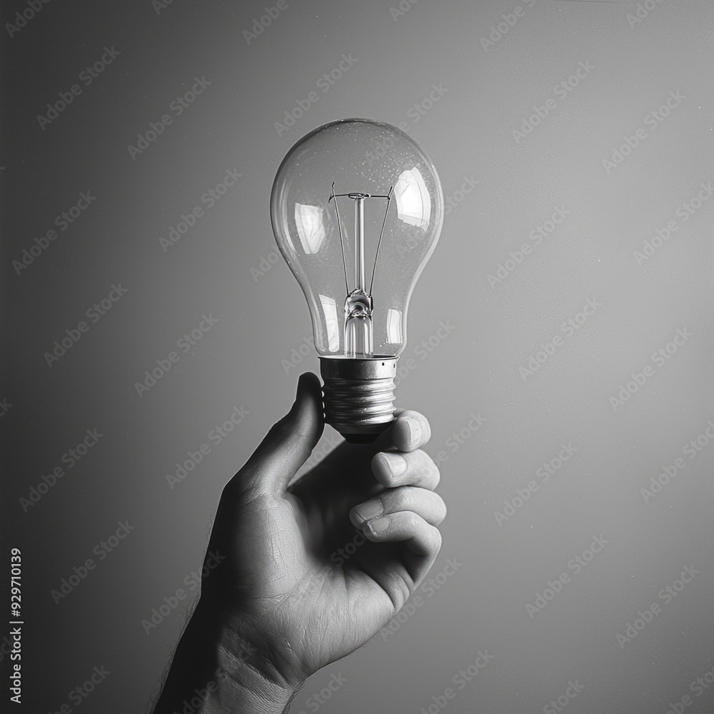 Bright idea, minimalism. Bright idea, minimalism.