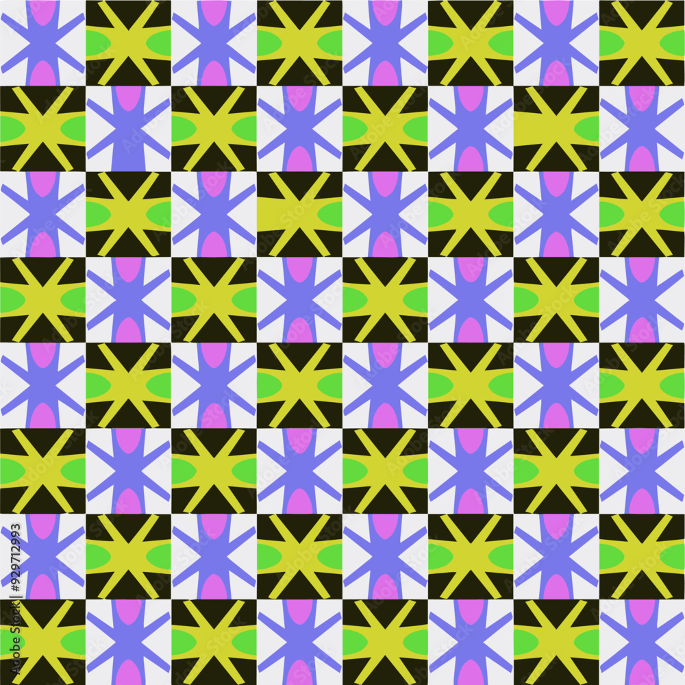 Abstract ethnic rug ornamental seamless pattern.Perfect for fashion, textile design, cute themed fabric, on wall paper, wrapping paper and home decor.Vector graphics for design. Abstract ethnic rug ornamental seamless pattern.Perfect for fashion, textile design, cute themed fabric, on wall paper, wrapping paper and home decor.Vector graphics for design.