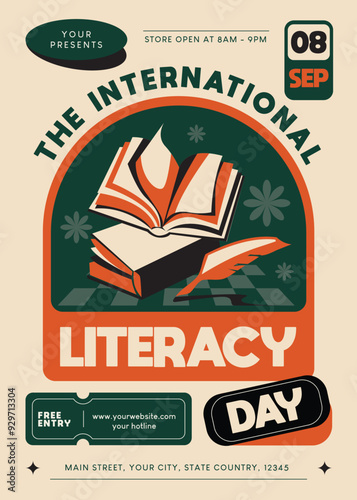 International Literacy Day Flyer
