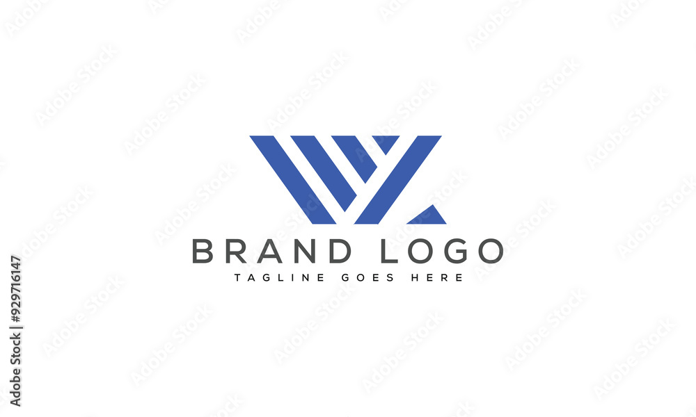 letter WZ logo design vector template design for brand. letter WZ logo design vector template design for brand.