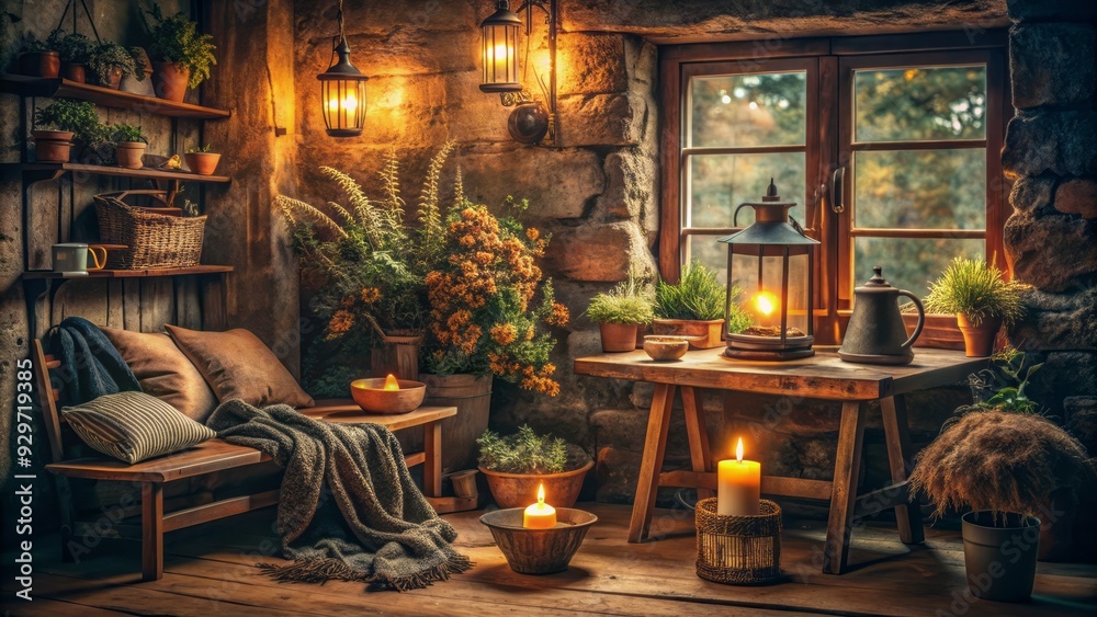 Rustic Charm earthy natural textures moody warm tones vintage filtration introspective subtle lighting cozy intimate atmosphere Rustic Charm earthy natural textures moody warm tones vintage filtration introspective subtle lighting cozy intimate atmosphere