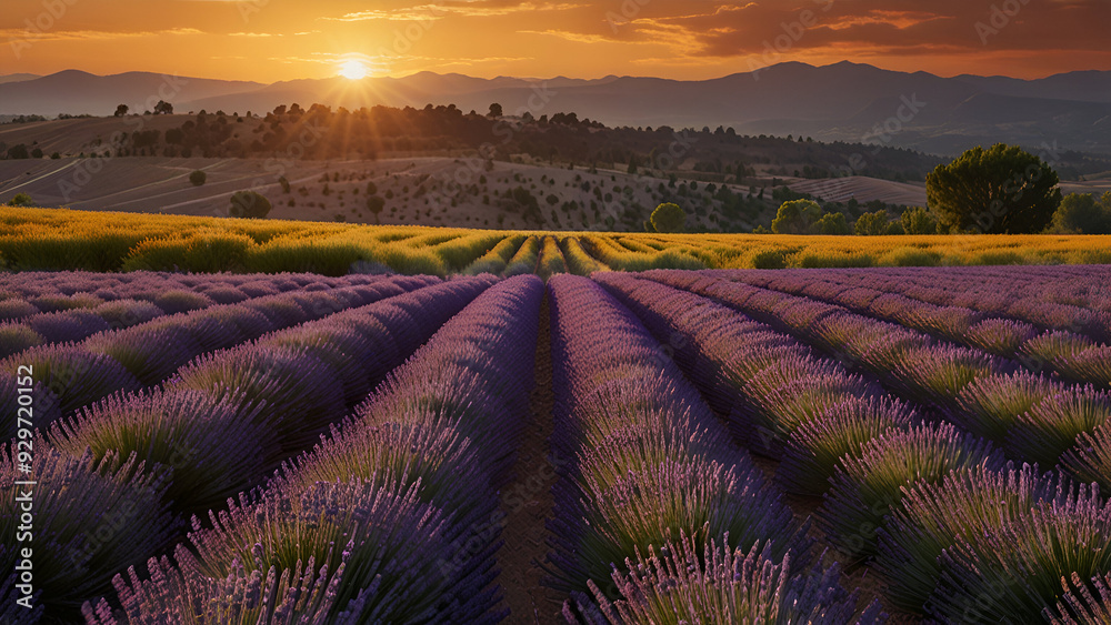 Rolling Hills of Lavender Rolling Hills of Lavender