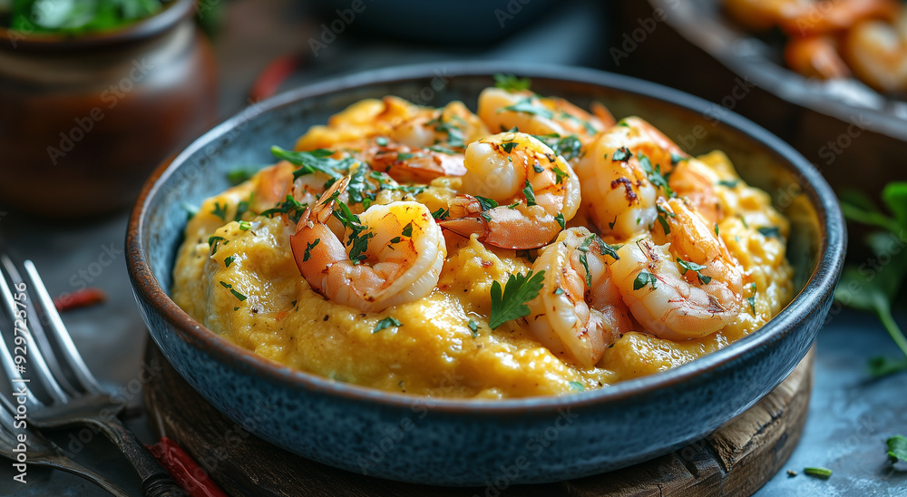 Vatapá
A thick stew from Bahia, made from shrimp, bread, ground peanuts, coconut milk, palm oil, and a mixture of herbs, which is mashed into a smooth paste and commonly eaten with rice and acarajé