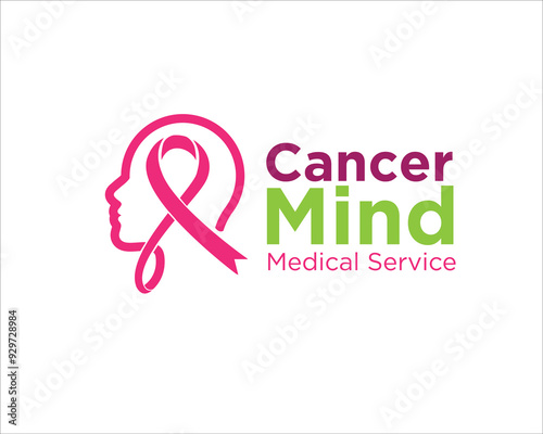 cancer and mind logo designs for medical service