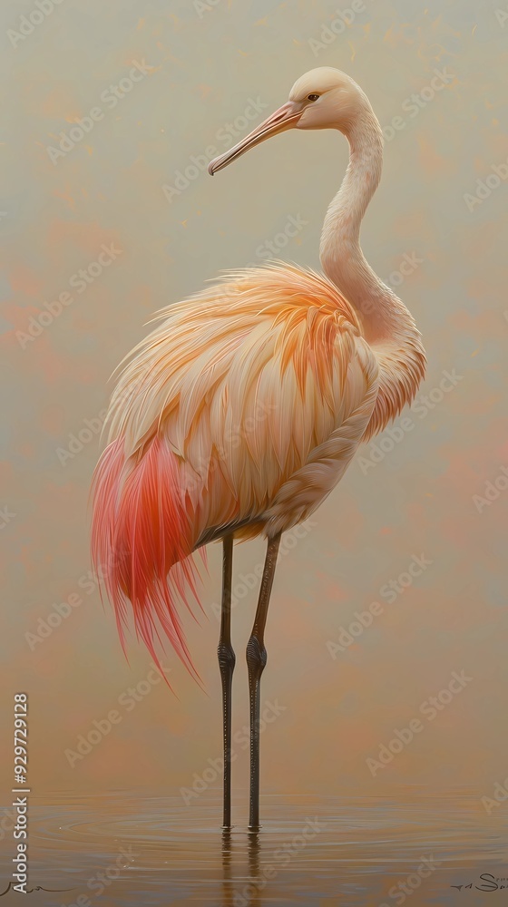 Obraz premium bird on the beach