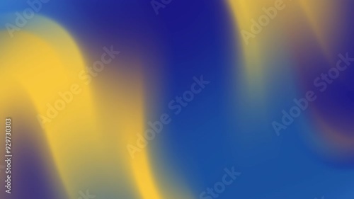 Blurred blue and yellow gradient background