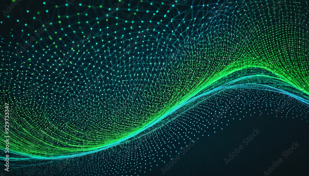Particles creating waves Particles creating waves