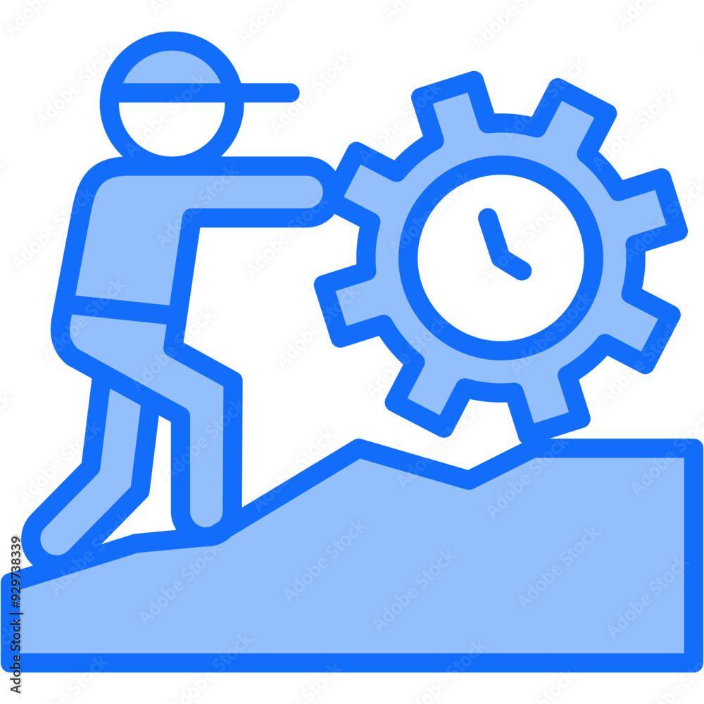 Determination Time Icon Determination Time Icon