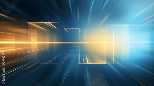 blue and white wave background. gradient soft blue wave business Mordan background.