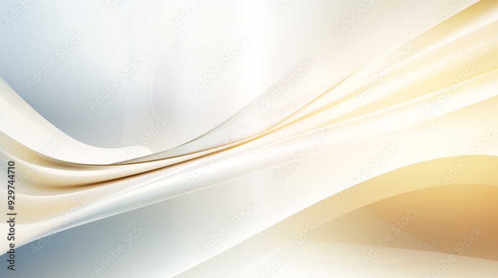 Fototapeta premium Abstract gold background and dynamic waves modern background. 
