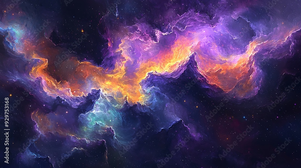 purple background with cosmic purple background with cosmic