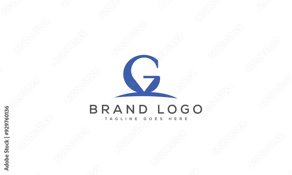 letter G logo design vector template design for brand. letter G logo design vector template design for brand.