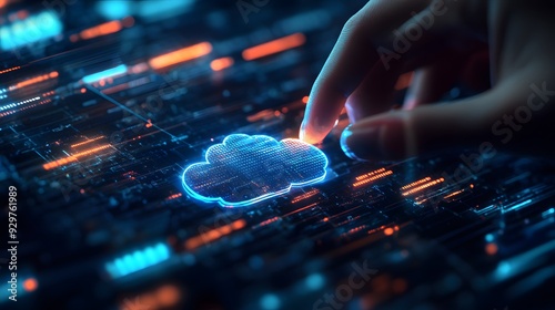 cloud technology concept Global network of metaverse systems exchange of information global business Megatrends on the Internet for Telecommunication