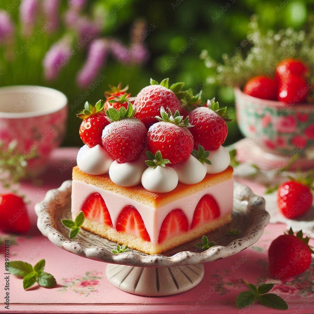 Erdbeerkuchen Erdbeerkuchen