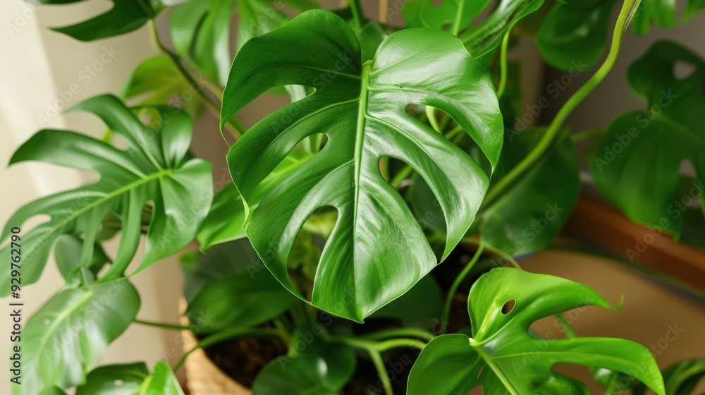 Fototapeta premium What are the best houseplants for low-light conditions and how can they be arranged