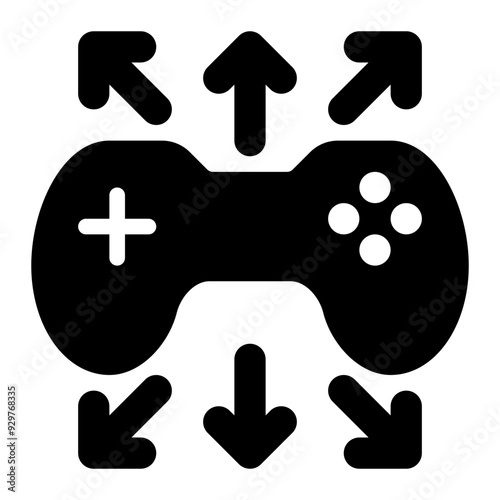 game deployment, game development, game publishing, game publisher, game release, game movement solid or glyph icon