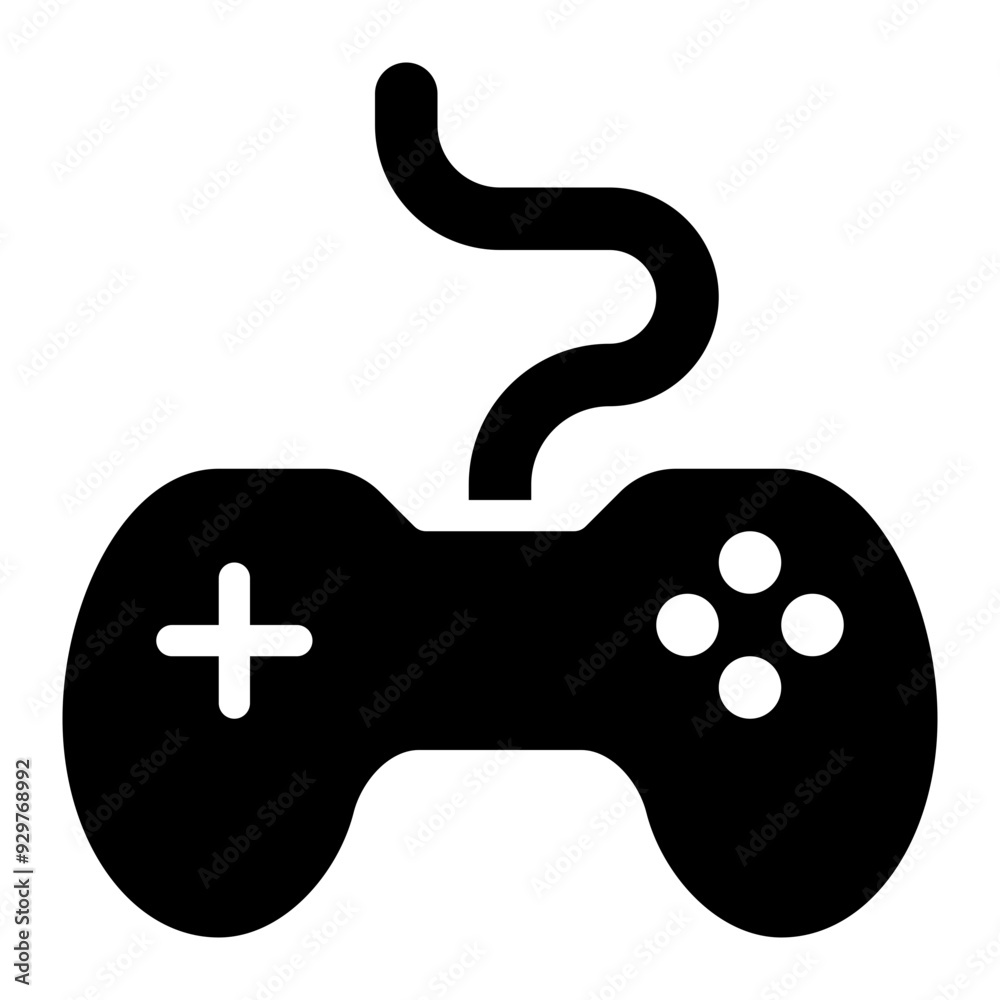 gamepad, game stick, game controller, gaming, game, game stick glyph or solid icon gamepad, game stick, game controller, gaming, game, game stick glyph or solid icon