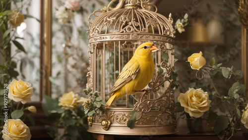  bird in cage