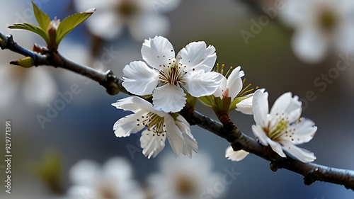 a white flower