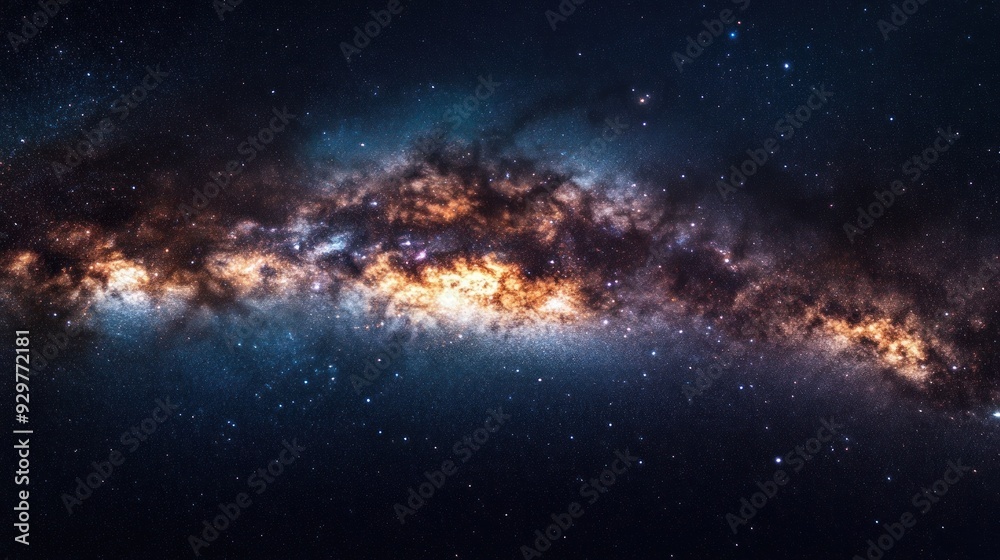 A Cosmic Tapestry of Stars and Nebulae in the Milky Way A Cosmic Tapestry of Stars and Nebulae in the Milky Way