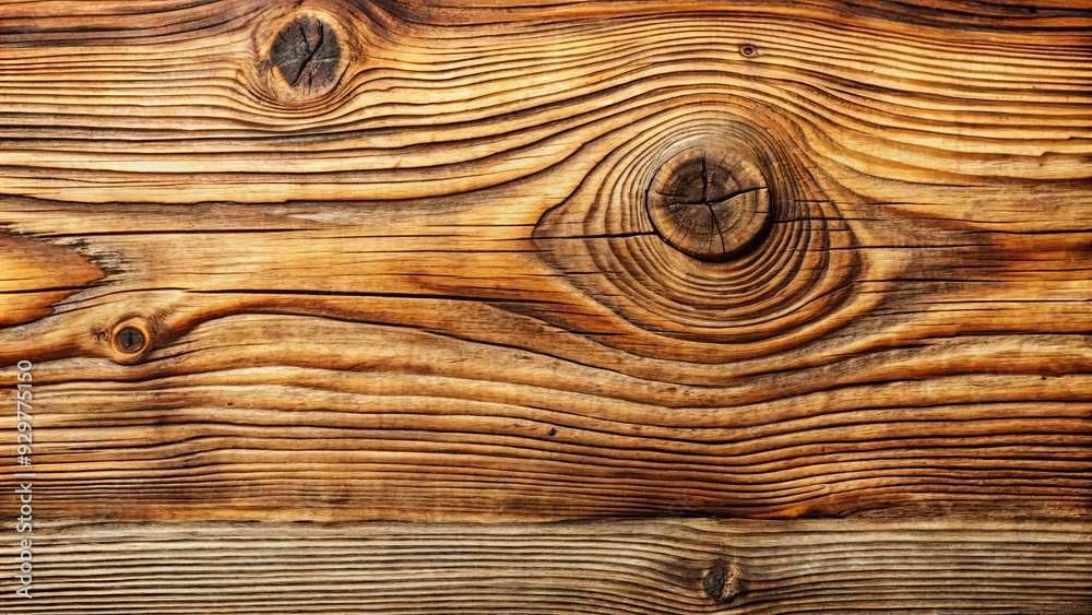 Natural detailed close-up of a worn wooden plank with intricate grain patterns, knots, and scratches, ideal for backgrounds, textures, or design elements. Natural detailed close-up of a worn wooden plank with intricate grain patterns, knots, and scratches, ideal for backgrounds, textures, or design elements.