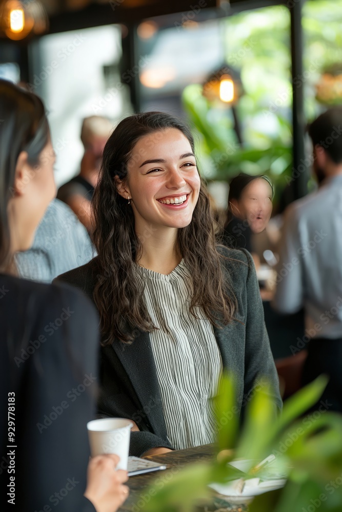 reative professionals engaging in lively conversations and exchanging ideas at a networking event reative professionals engaging in lively conversations and exchanging ideas at a networking event