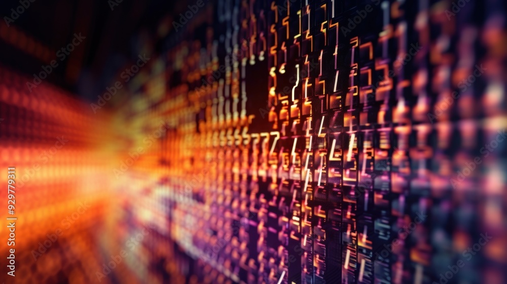 Abstract Digital Data Flow Abstract Digital Data Flow