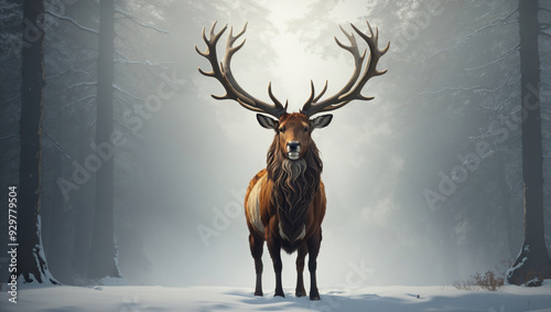 deer in the wild