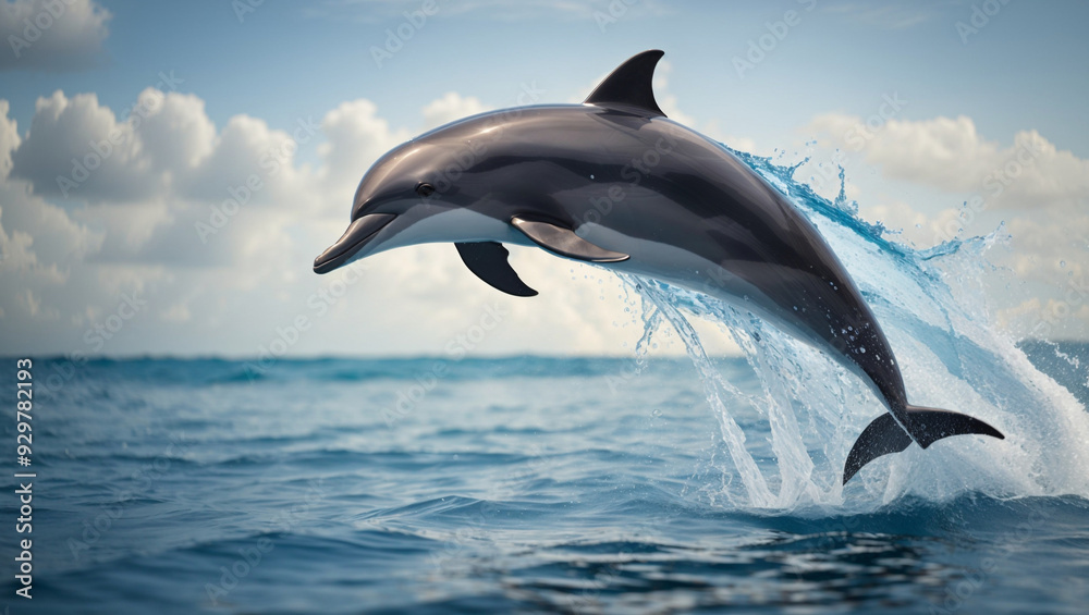 dolphin jumping out of water dolphin jumping out of water